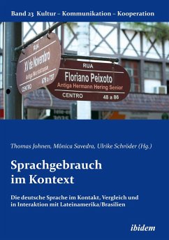 Sprachgebrauch im Kontext - Savedra, Monica Schröder