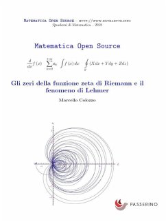 Gli zeri della funzione zeta di Riemann e il fenomeno di Lehmer (eBook, ePUB) - Colozzo, Marcello