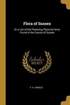 Flora of Sussex: Or a List of the Flowering Plants & Ferns Found in the County of Sussex - Arnold, F. H.