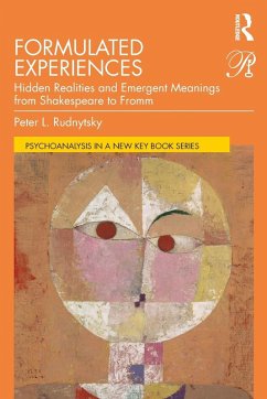 Formulated Experiences - Rudnytsky, Peter L