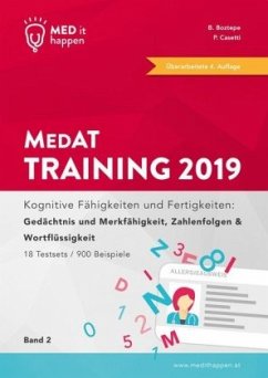 MEDithappen MedAT Training 2019 - Casetti, Pascal;Boztepe, Bedirhan