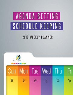 Agenda Setting Schedule Keeping 2019 Weekly Planner - Journals and Notebooks