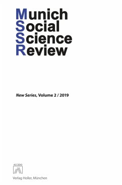 Munich Social Science Review (MSSR), Volume 2 - Heinz D., Kurz; Holler, Manfred J.; Timo, Airaksinen; Robert T., McClelland