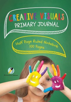 Creative Visuals Primary Journal Half Page Ruled Notebook 100 Pages - Journals and Notebooks