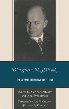 Dialogues with Shklovsky (eBook, ePUB)