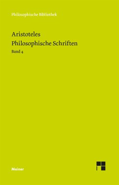 Philosophische Schriften. Band 4 (eBook, PDF) - Aristoteles