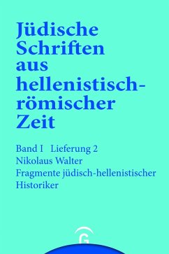 Fragmente jüdisch-hellenistischer Historiker (eBook, PDF) - Walter, Nikolaus