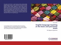 English language teaching at the basic and post-basic levels