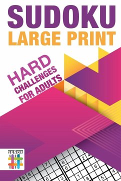 Sudoku Large Print   Hard Challenges for Adults - Senor Sudoku