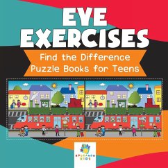 Eye Exercises   Find the Difference Puzzle Books for Teens - Educando Kids