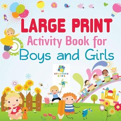 Large Print Activity Book for Boys and Girls - Educando Kids