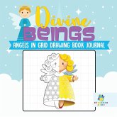 Divine Beings   Angels in Grid Drawing Book Journal