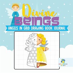 Divine Beings   Angels in Grid Drawing Book Journal - Educando Kids