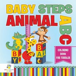 Baby Steps Animal ABC   Coloring Book for Toddler - Educando Kids