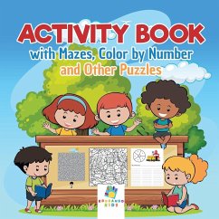 Activity Book with Mazes, Color by Number and Other Puzzles - Educando Kids
