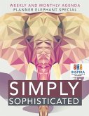 Simply Sophisticated   Weekly and Monthly Agenda   Planner Elephant Special