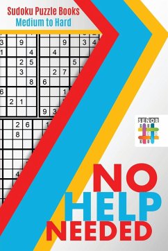 No Help Needed   Sudoku Puzzle Books Medium to Hard - Senor Sudoku