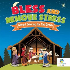 Bless and Remove Stress   Advent Coloring for 2nd Grade - Educando Kids