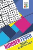Number Fever   Sudoku Medium Puzzle Books