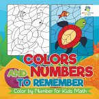 Colors and Numbers to Remember   Color by Number for Kids Math