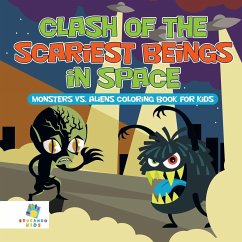 Clash of the Scariest Beings in Space   Monsters vs. Aliens Coloring Book for Kids - Educando Kids