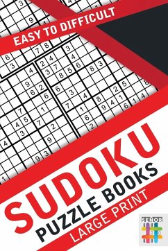 Sudoku Puzzle Books Large Print   Easy to Difficult - Senor Sudoku