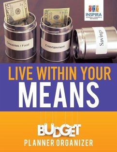 Live Within Your Means   Budget Planner Organizer - Inspira Journals, Planners & Notebooks