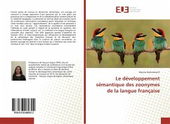 Le développement sémantique des zoonymes de la langue française - Ramankevich, Maryna