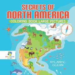 Secrets of North America   Coloring Book Large Pictures - Educando Kids