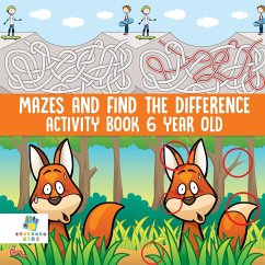 Mazes and Find the Difference Activity Book 6 Year Old - Educando Kids