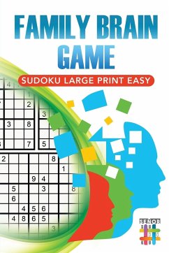 Family Brain Game   Sudoku Large Print Easy - Senor Sudoku