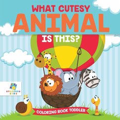 What Cutesy Animal is This?   Coloring Book Toddler - Educando Kids