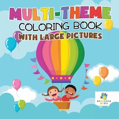 Multi-Theme Coloring Book with Large Pictures - Educando Kids