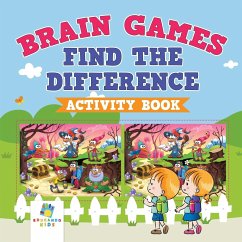Brain Games Find the Difference Activity Book - Educando Kids