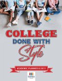 College Done with Style   Academic Planner 8.5x11