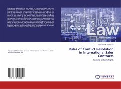 Rules of Conflict Resolution in International Sales Contracts - Lotfi Gamasaie, Mohsen