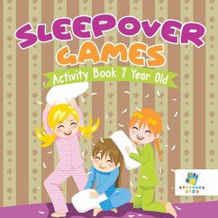 Sleepover Games Activity Book 7 Year Old - Educando Kids