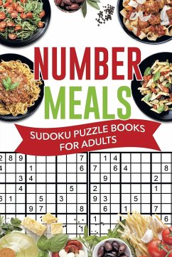 Number Meals   Sudoku Puzzle Books for Adults - Senor Sudoku