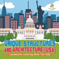 Unique Structures and Architecture (USA)   Landmarks Coloring Book for Kids - Educando Kids