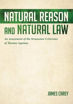 Natural Reason and Natural Law - Carey, James