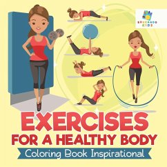 Exercises for a Healthy Body   Coloring Book Inspirational - Educando Kids