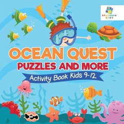 Cover Ocean Quest Puzzles and More   Activity Book Kids 9-12