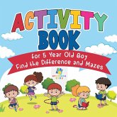 Activity Book for 5 Year Old Boy   Find the Difference and Mazes