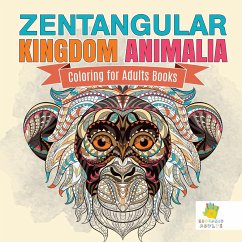 Zentangular Kingdom Animalia   Coloring for Adults Books - Educando Adults