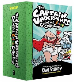 The Captain Underpants Colossal Color Collection (Captain Underpants #1-5 Boxed Set) - Pilkey, Dav