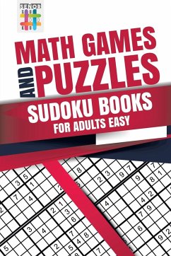 Math Games and Puzzles   Sudoku Books for Adults Easy - Senor Sudoku