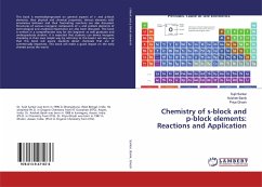 Chemistry of s-block and p-block elements: Reactions and Application - Sarkar, Sujit;Banik, Avishek;Ghosh, Priya