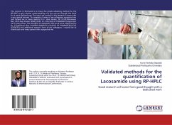 Validated methods for the quantification of Lacosamide using RP-HPLC