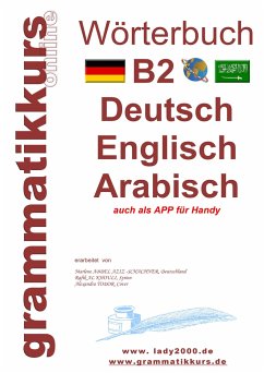 Wörterbuch B2 Deutsch - Englisch - Arabisch - Syrisch - Schachner, Marlene