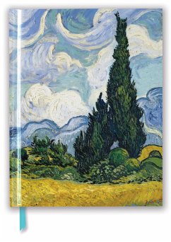 Vincent Van Gogh: Wheat Field with Cypresses (Blank Sketch Book)